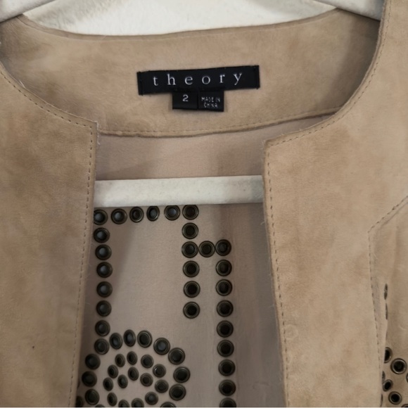 Theory Vintage leather jacket - Picture 3 of 9